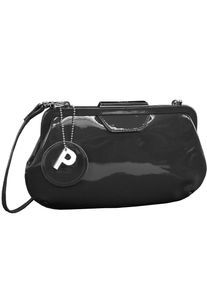 Picard, Damen Leder tasche Auguri, Schwarz