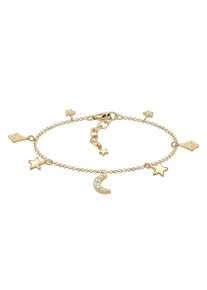 Elli, Damen Armband, Gold / Transparent