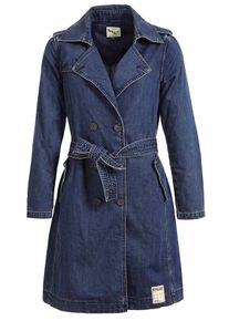 Khujo, Damen Mantel 'AROHA JUST DENIM', Blue Denim