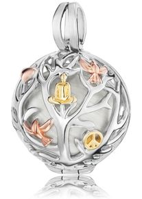 Engelsrufer, Damen Anh&auml;nger, Gold / Rosegold / Silber