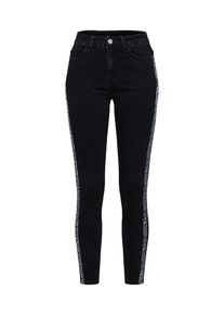 Vila, Damen Jeans, Schwarz