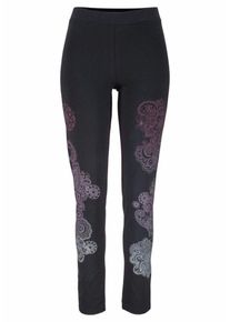 Kangaroos, Damen Leggings, Schwarz