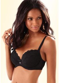 Nuance, Damen Schalen-BH, Schwarz
