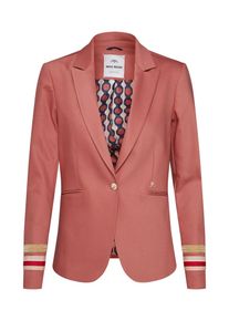 MOS MOSH, Damen Blazer 'Blake Grande Blazer', Cognac / Gold / Rot