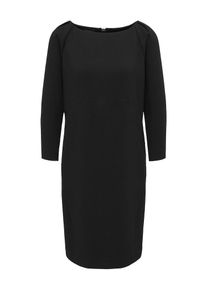 Apart, Damen Kleid mit U-Bootausschnitt, Schwarz