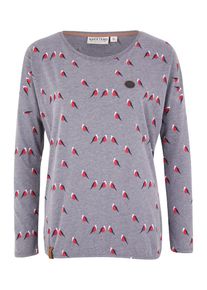 Naketano, Damen Sweater 'Yamuk des Grauens', Grau