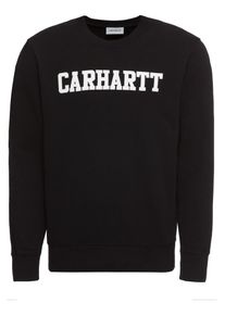 Carhartt Work In Progress Carhartt WIP, Herren Sweatshirt 'College', Schwarz / Wei&szlig;