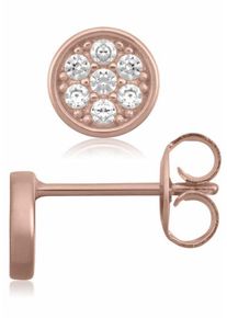 Firetti, Damen Paar Ohrstecker, Rosegold