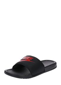 Nike Sportswear, Herren Pantolette 'BENASSI', Rot / Schwarz
