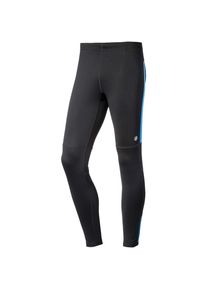 asics, Herren Lauftights, Royalblau / Schwarz