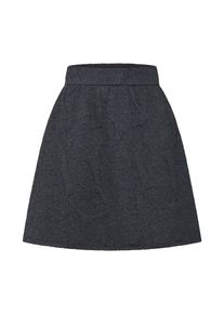 Vila, Damen Rock 'VILENSE SKIRT', Anthrazit