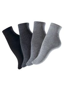 Lavana, Damen Socken, Grau / Anthrazit / Basaltgrau / Rauchgrau