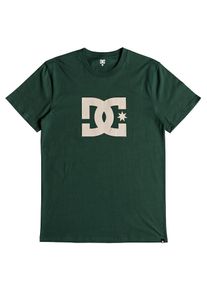 DC Shoes, Herren T-Shirt 'Star', Grün / Weiß