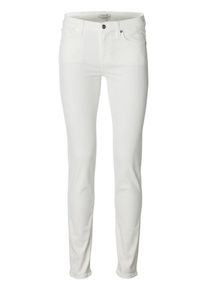 Selected Femme, Damen Slim-Fit-Jeans, Wei&szlig;