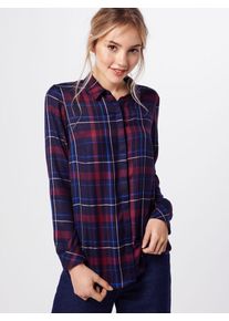 s.Oliver RED LABEL, Damen Bluse, Blau / Weinrot
