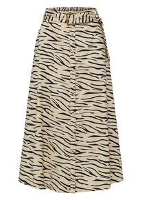 Selected Femme, Damen Rock, Camel / Schwarz