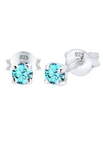 Elli, Damen Ohrringe, Blau / Silber