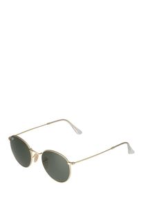 Ray-Ban, Damen Sonnenbrille 'Round metal', Gold / Dunkelgrün