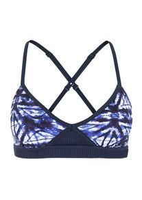 Roxy, Damen Sport-Bikinioberteil, Dunkelblau / Weiß