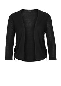 s.Oliver BLACK LABEL, Damen Feinstrickjacke, Schwarz