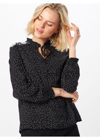s.Oliver RED LABEL, Damen Bluse, Schwarz / Weiß