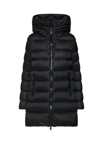 Rich & Royal Rich & Royal, Damen Daunenjacke 'Long Down Jacket', Schwarz