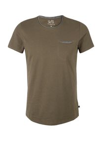 Q/S Designed By, Herren T-Shirt, Khaki