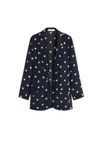 Mango, Damen Blazer 'Julia', Navy / Puder
