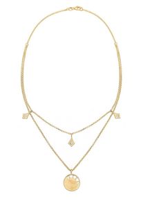 Elli, Damen Halskette 'Sonne, Sterne', Gold