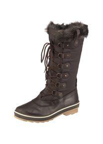 JOLANA & FENENA JOLANA & FENENA, Damen Stiefel, Beige / Braun / Kastanienbraun