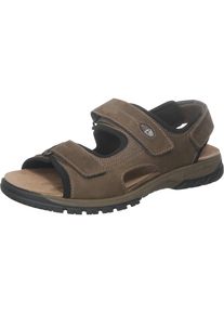 Waldläufer WALDLÄUFER, Herren Sandalen 'Harald', Brokat
