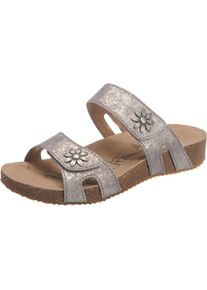 Josef Seibel, Damen Pantoletten 'Tonga 04', Silber