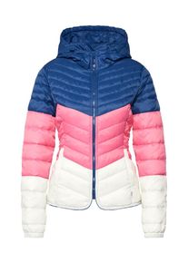 Only, Damen Jacke, Blau / Pink / Weiß