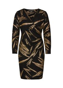 Mela London, Damen Kleid, Gold / Schwarz