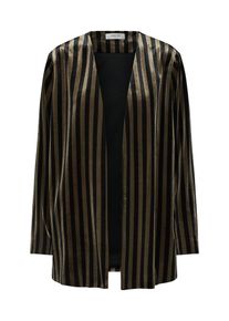 MOSS COPENHAGEN, Damen Blazer 'Rasmine', Gold / Schwarz