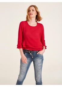 Heine, Damen Bluse, Rot