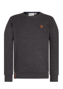 Naketano, Herren Sweatshirt 'Sheriff Von Huckingen', Anthrazit