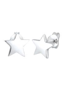 Elli, Damen Ohrringe 'Sterne', Silber