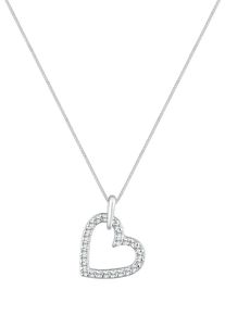 Elli, Damen Kette 'Herz', Silber