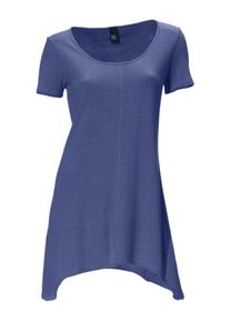 Heine, Damen Longshirt, Rauchblau
