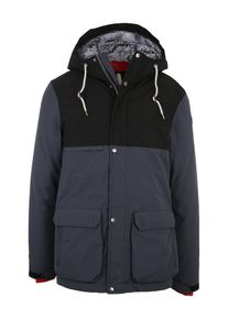 Icepeak, Herren Winterjacke 'TIMON', Dunkelgrau / Schwarz