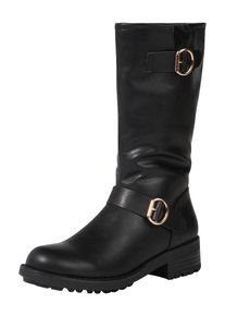 ABOUT YOU, Damen Stiefel 'Berfin', Schwarz