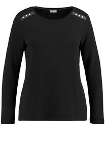 SAMOON, Damen T-Shirt, Anthrazit