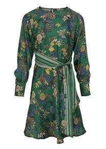 Heine, Damen Druckkleid, Grün / Mischfarben