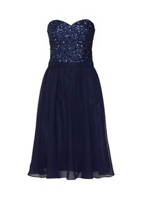 Mascara, Damen Kleid 'BEADED S/HEART', Navy / Mischfarben