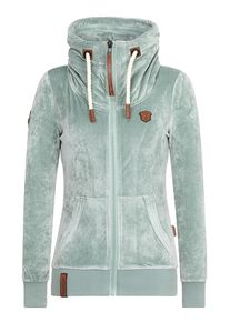 Naketano, Damen Super weiche Sweatjacke, Hellgr&uuml;n