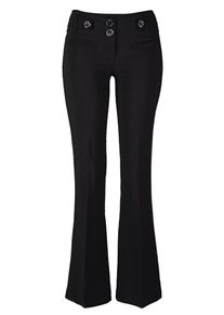 Melrose, Damen Stretch-Hose, Schwarz