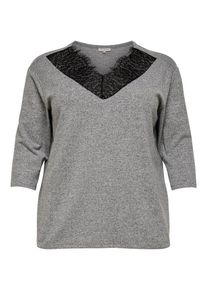 Only Carmakoma, Damen Oberteil, Graumeliert