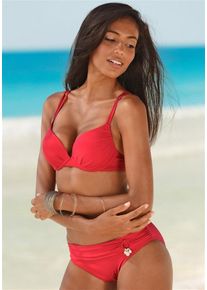 s.Oliver RED LABEL, Damen Push-up-Bikini, Rot