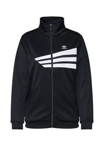 adidas originals, Damen Sweatjacke 'TRACK TOP', Schwarz / Weiß